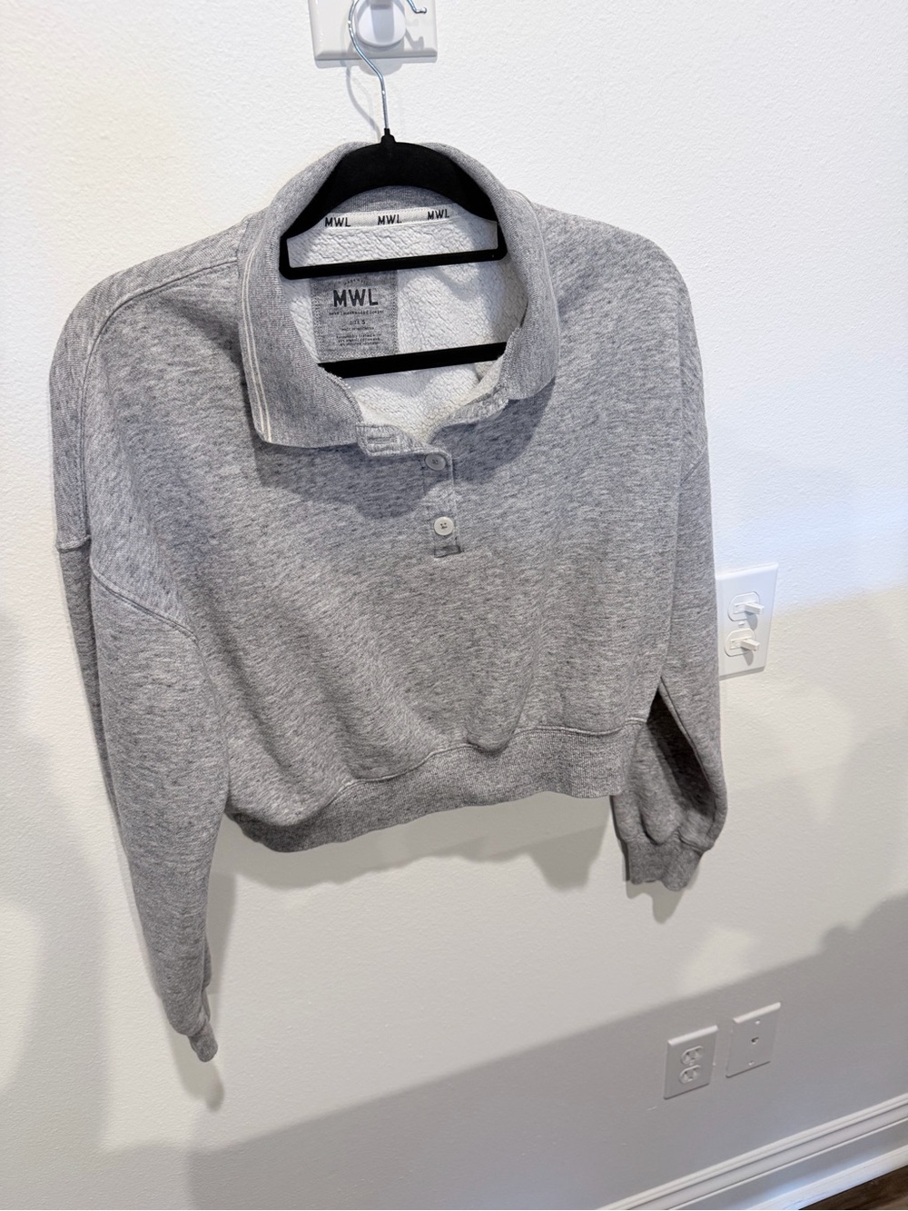 Madewell MWL cropped sweater